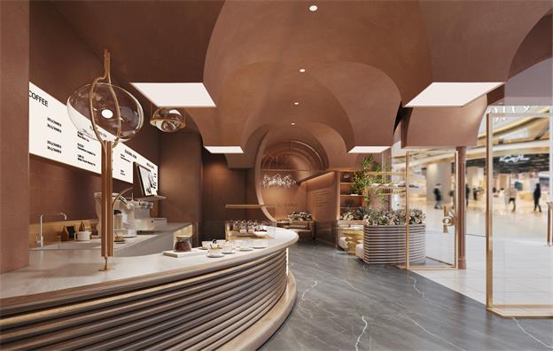 【m19】甜品店餐飲空間設計案例